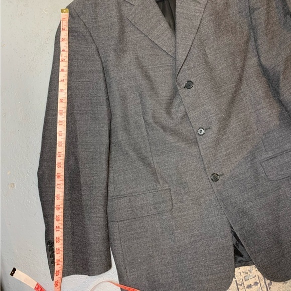 Missoni Wool Tweed Sport Coat Men 44 Charcoal Gray Single Breasted Blazer Italy - Picture 15 of 16